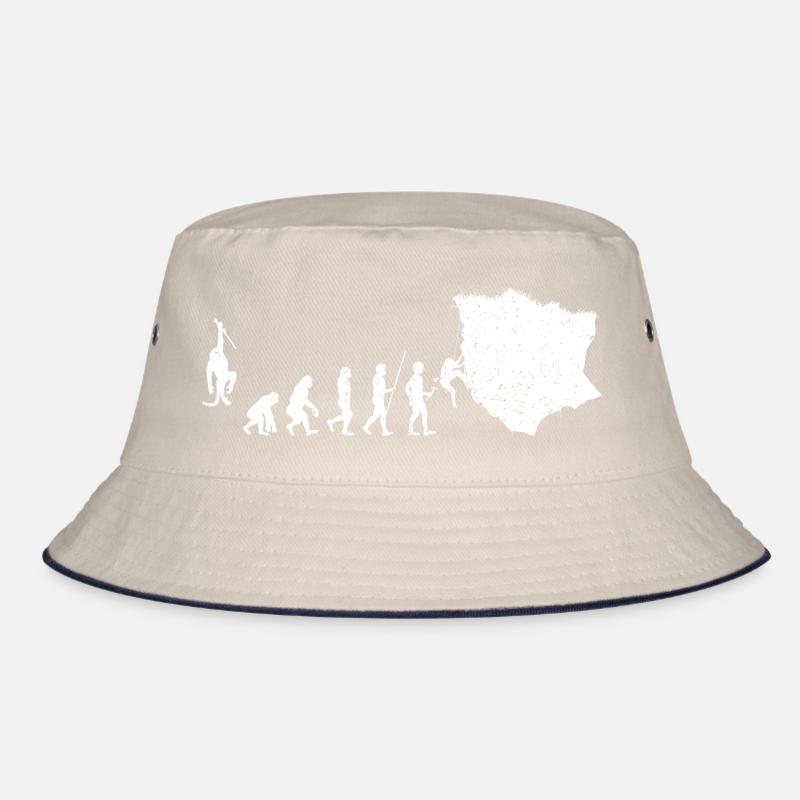 Evolution to Adventure Silhouette Bucket Hat