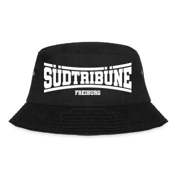 Südtribüne Freiburg | Farbe änderbar - Bucket Hat - Schwarz - Vorne - Lela (165cm)
