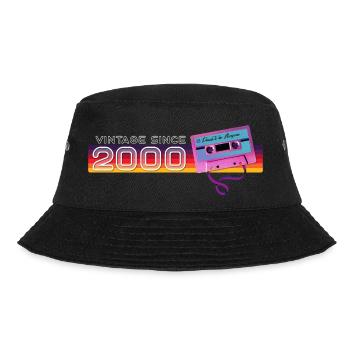 Classic & Vintage 2000 Funny Nostalgic Music - Bucket Hat - black - Front - Lela (165cm)