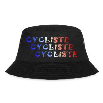 CYCLIST FRANCE bike bikes - Bucket Hat - black - Front - Lela (165cm)
