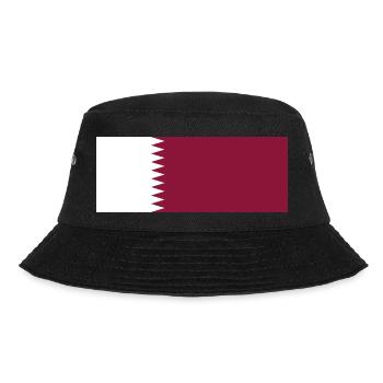 Qatar - Bucket Hat - black - Front - Lela (165cm)