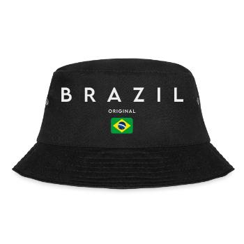 Brazilian flag, Brazilian pride - Bucket Hat - black - Front - Lela (165cm)