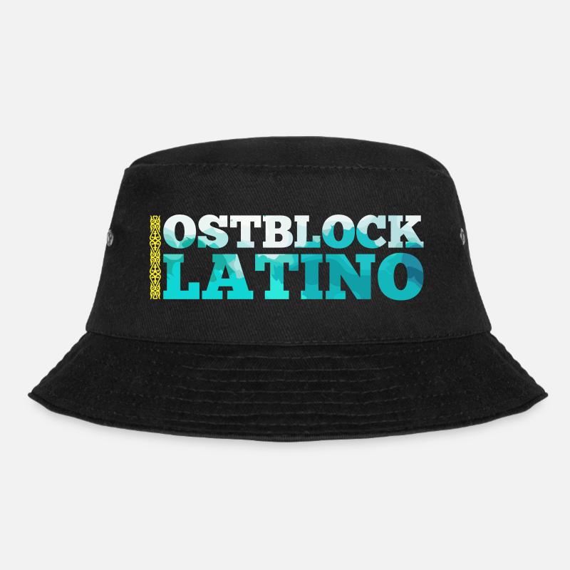 Ostblock Latino Kasache Kasachstan Geschenk - Bucket Hat - Schwarz