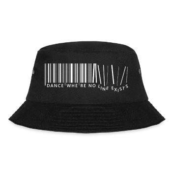dance where no line exists - Bucket Hat - black - Front - Lela (165cm)