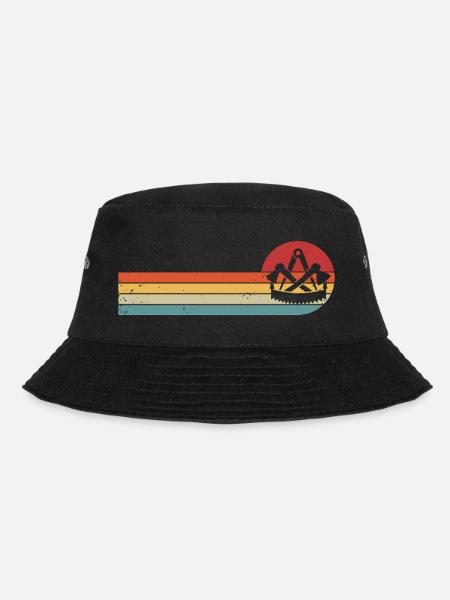 Zimmerer Zunftzeichen Zimmermann Handwerk Zunft - Bucket Hat - Schwarz