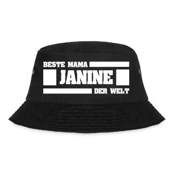 Mother Janine - Bucket Hat - black - Front - Lela (165cm)