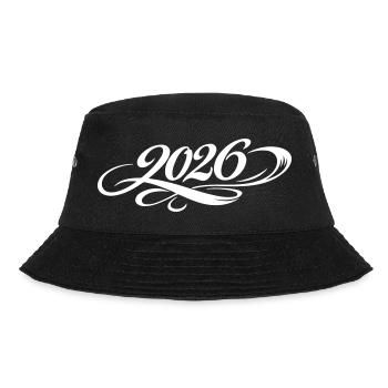 2026 year - Bucket Hat - black - Front - Lela (165cm)