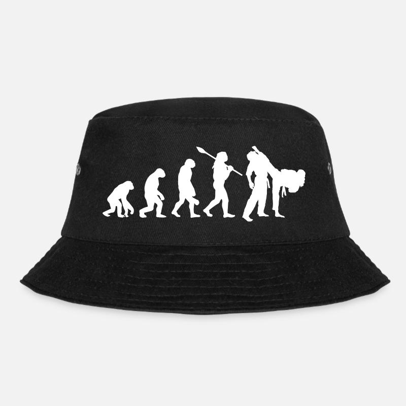 Judo Evolution Kampfkunst-Expertengeschenk - Bucket Hat - Schwarz