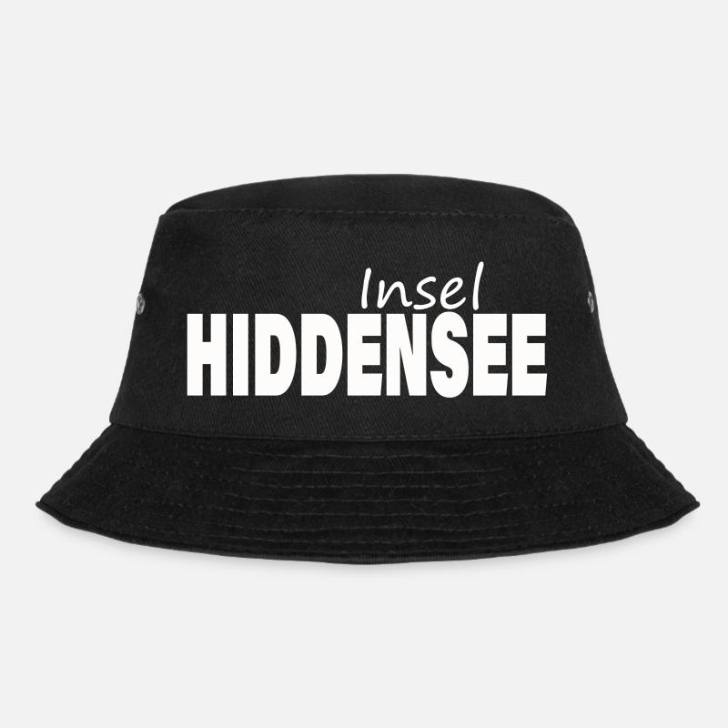 HIDDENSEE - Bucket Hat - Schwarz