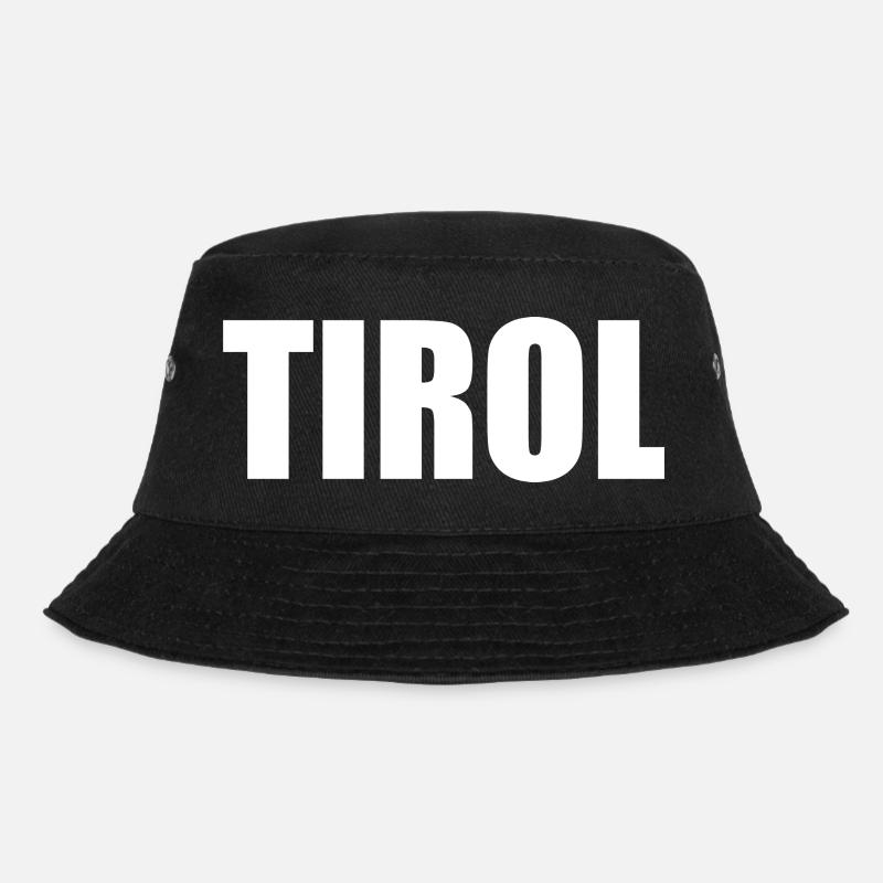 Logo TIROL blanc - Bob - noir