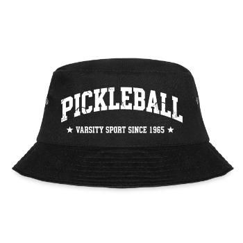 Pickleball Varsity Vintage 1965 - Bucket Hat - black - Front - Lela (165cm)