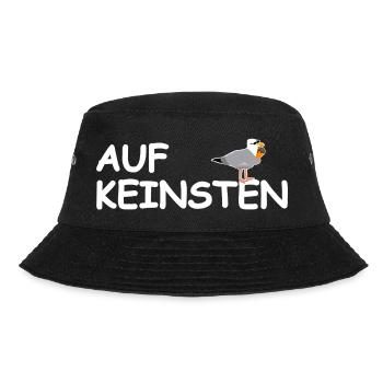 Auf Keinsten Möwe - Bucket Hat - Schwarz - Vorne - Lela (165cm)