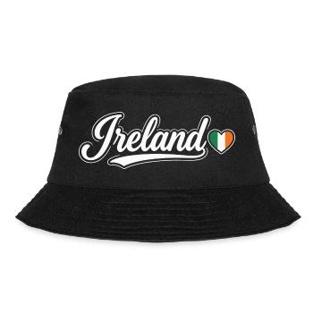 Scénario irlandais avec un cœur de drapeau Fan patriotique - Bob - noir - Devant - Lela (165cm)