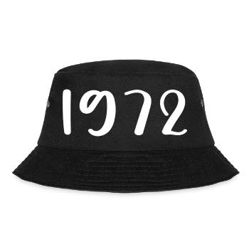 1972 Limited Edition 54th Birthday 1972 - Bucket Hat - black - Front - Lela (165cm)