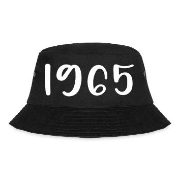 1965 Limited Edition 61st Birthday 1965 - Bucket Hat - black - Front - Lela (165cm)