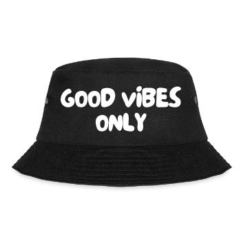 Gute Energie - Bucket Hat - Schwarz - Vorne - Lela (165cm)