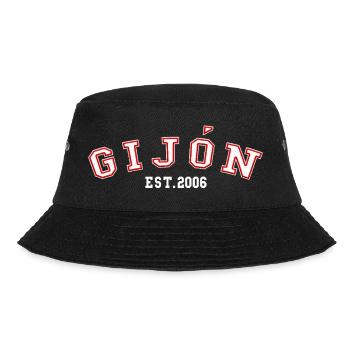 Gijón Est. 2006 - Bucket Hat - black - Front - Lela (165cm)
