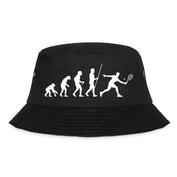 Tennis Evolution - Bucket Hat - Schwarz - Vorne - Lela (165cm)