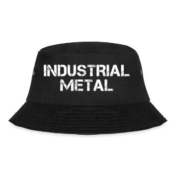 Industriemetall - Bucket Hat - Schwarz - Vorne - Lela (165cm)