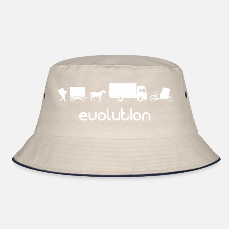 Cargo Wheel Transport Evolution Bucket Hat