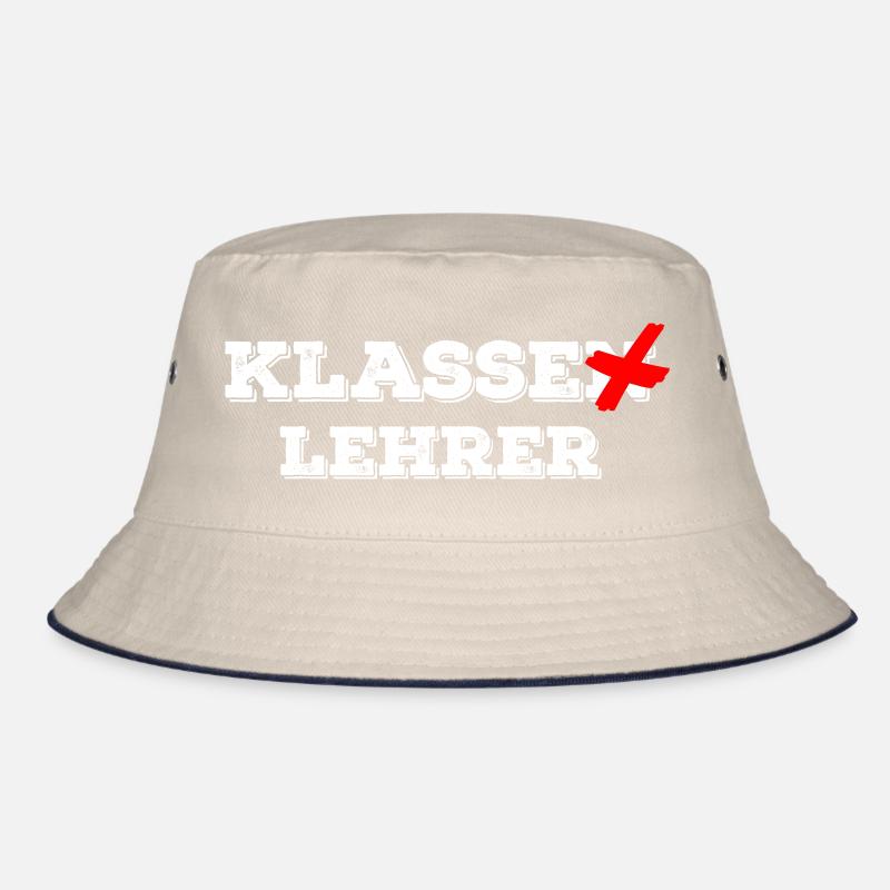Klassenlehrer - Klasse Lehrer - Lustiges Schule Bucket Hat