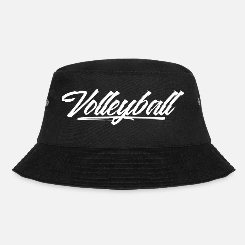 Volleyball - Bucket Hat - Schwarz
