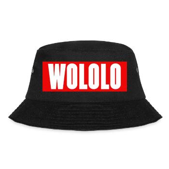 Wololo - 1 - Mobii_3 Edition - Red&White - Bucket Hat - Schwarz - Vorne - Lela (165cm)