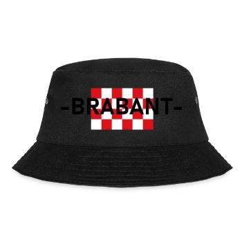 BRABANT PRINT WITH FLAG - Bucket Hat - black - Front - Lela (165cm)