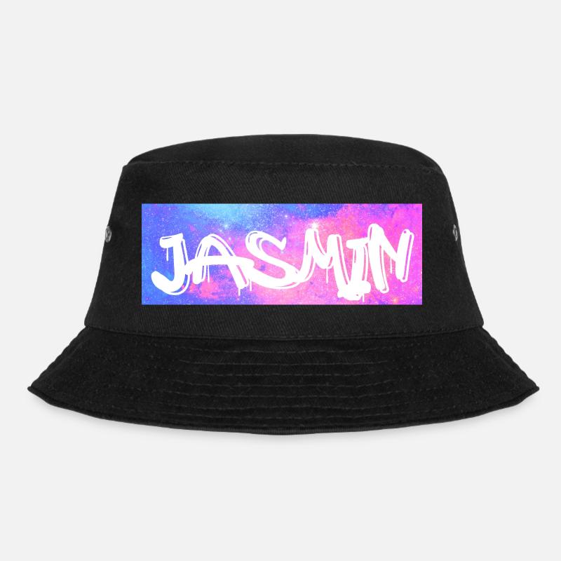 Jasmin Name Geschenk Geschenkidee Galaxie - Bucket Hat - Schwarz