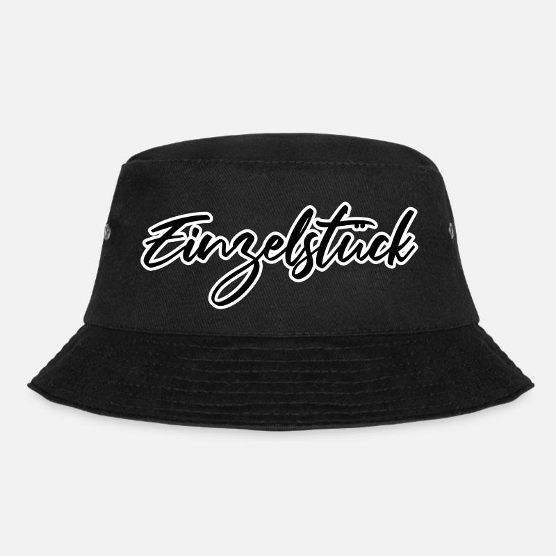 Einzelstück - Bucket Hat - Schwarz