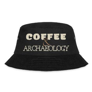Coffee and Archaeology - Bucket Hat - black - Front - Lela (165cm)