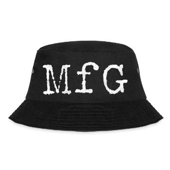 Mit freundlichen Grüßen - Bucket Hat - Schwarz - Vorne - Lela (165cm)