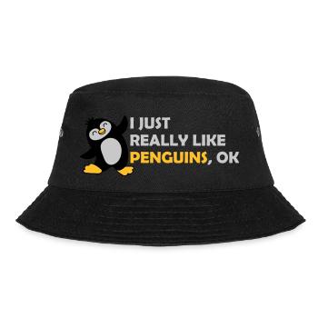 J’aime juste les pingouins - Bob - noir - Devant - Lela (165cm)