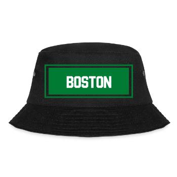 Boston Stadt - Bucket Hat - Schwarz - Vorne - Lela (165cm)