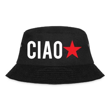 t-shirt hello red star t-shirt red star - Bucket Hat - black - Front - Lela (165cm)