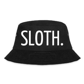 Sloth - Bucket Hat - black - Front - Lela (165cm)