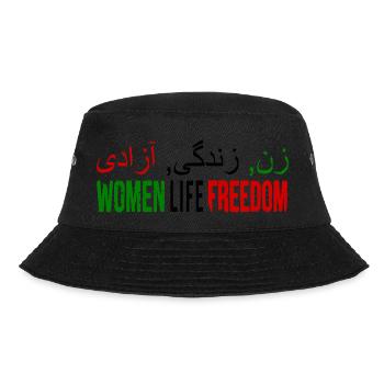 Women life freedom jin jiyan azadi - Bob - noir - Devant - Lela (165cm)