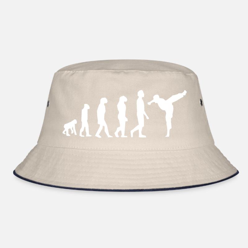 Evolution der Kampfkünste Bucket Hat