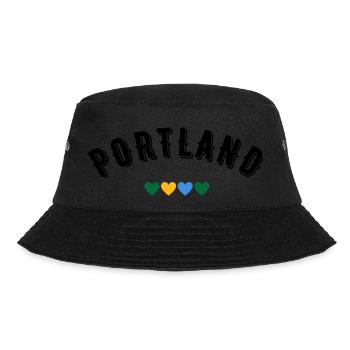 Portland - Bucket Hat - black - Front - Lela (165cm)