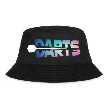 Darts - Bucket Hat - Schwarz - Vorne - Lela (165cm)
