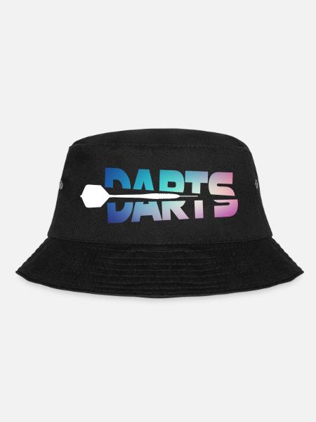 Darts - Bucket Hat - Schwarz
