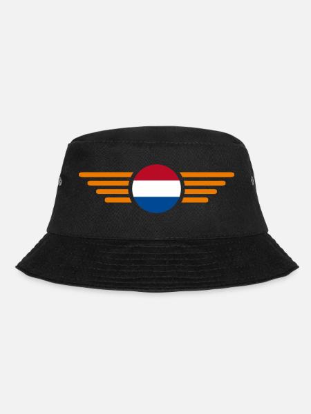 Die Niederlande - Bucket Hat - Schwarz