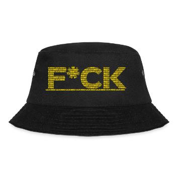 keep calm - Bucket Hat - Schwarz - Vorne - Lela (165cm)
