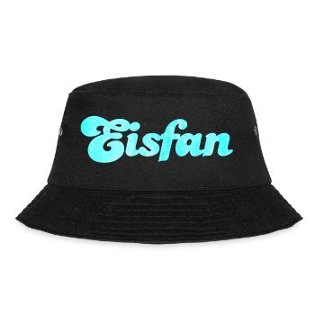 Eisfan cool Statement Eiscreme Eis Eiskrem Fan - Bucket Hat - Schwarz - Vorne - Lela (165cm)