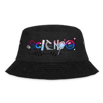 Science Science Scientist Physics Lab DNA - Bucket Hat - black - Front - Lela (165cm)