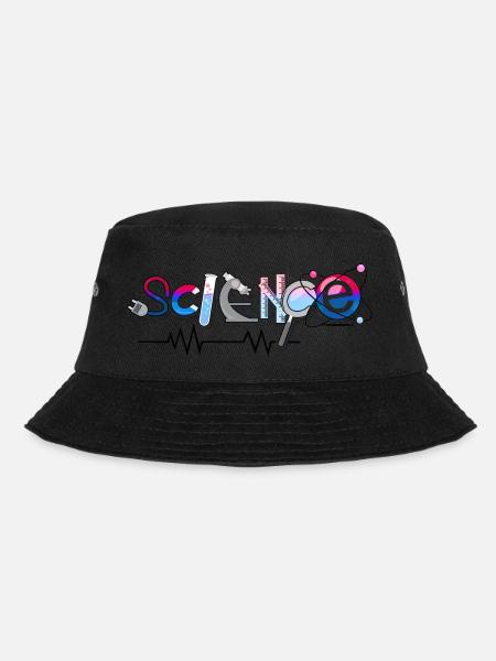 Wissenschaft Wissenschaft Wissenschaftler Physik Labor DNA - Bucket Hat - Schwarz