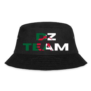 Dz team - Algeria gift idea - Bucket Hat - black - Front - Lela (165cm)