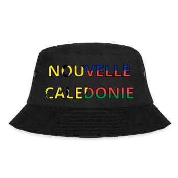Drapeau Nouvelle-Calédonie - Bob - noir - Devant - Lela (165cm)