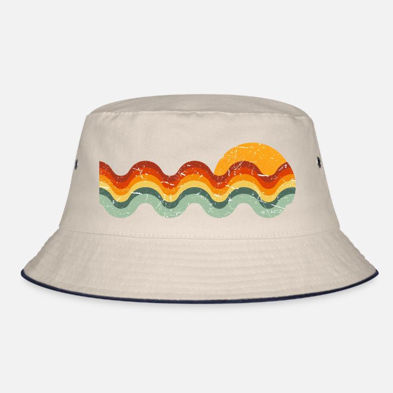 Retro Wave Bucket Hat