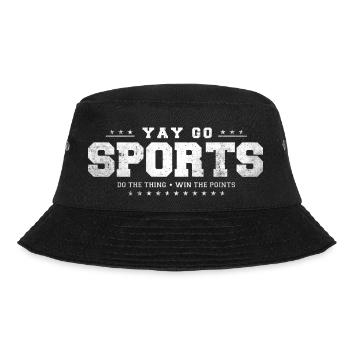 Yay Go Sports! Funny Sports - Bucket Hat - black - Front - Lela (165cm)